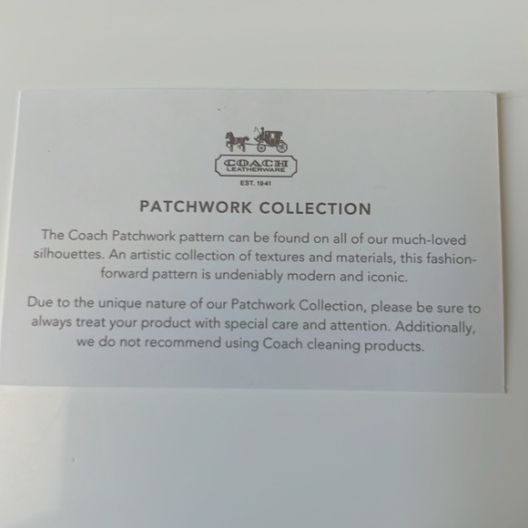 COACH Patchwork Wristlet - Picture 2 of 4